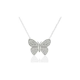 Söğütlü Silver SGTL1373 Kelebek Kolye