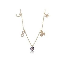 Söğütlü Silver SGTL1747 925 Ayar Gümüş Rose Şans Kolyesi