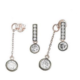 Söğütlü Silver SGTL1765 925 Ayar Gümüş Özel Tasarımlı Rodyumlu Kupe