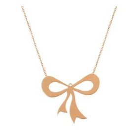 Söğütlü Silver SGTL2247 Rose Fiyonk Kolye