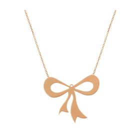 Söğütlü Silver SGTL2247 Rose Fiyonk Kolye