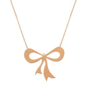 Söğütlü Silver SGTL2247 Rose Fiyonk Kolye