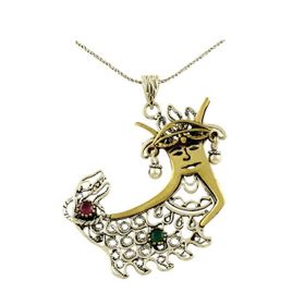 Söğütlü Silver SGTL2272 Şahmeran Gümüş Kolye
