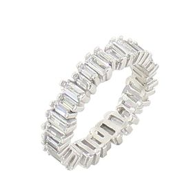 Söğütlü Silver SGTL2792 Kadın Baget Taşlı Tamtur Yüzük