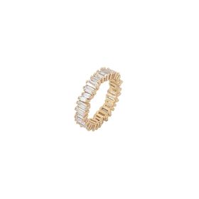 Söğütlü Silver SGTL2793 Kadın Baget Taşlı Rose Tamtur Yüzük
