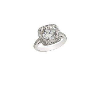Söğütlü Silver SGTL2845 Kadın Swarovski Taşlı Yüzük