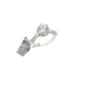 Söğütlü Silver SGTL2848 Kadın Swarovski Tek Taşlı Yüzük