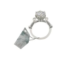 Söğütlü Silver SGTL2848 Kadın Swarovski Tek Taşlı Yüzük