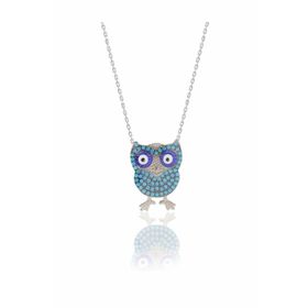 Söğütlü Silver SGTL3537 Baykuş Kolye