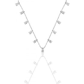Söğütlü Silver SGTL4017 Damlalı Zirkon Taşlı Kadın Gümüş Kolye