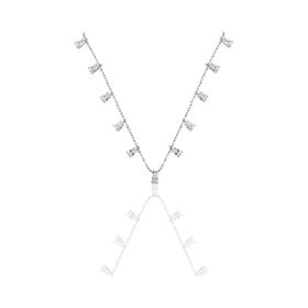Söğütlü Silver SGTL4017 Damlalı Zirkon Taşlı Kadın Gümüş Kolye