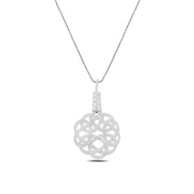 Söğütlü Silver SGTL4443 Kanatlı Kadın Gümüş Kolye