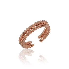 Söğütlü Silver SGTL4504 Dorica Rose İkili Yüzük