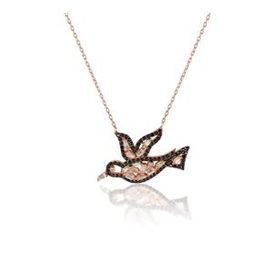 Söğütlü Silver SGTL5053 Baget Taşlı Martı Kadın Kolye