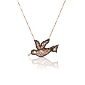 Söğütlü Silver SGTL5053 Baget Taşlı Martı Kadın Kolye