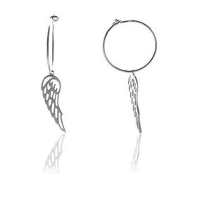 Söğütlü Silver SGTL5649 Kanat Modeli Rodyum Gümüş Küpe