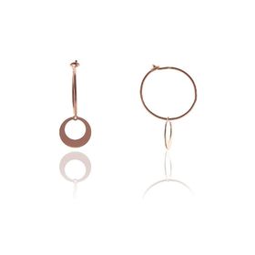 Söğütlü Silver SGTL5692 İçi Boş Halkalar Gümüş Küpe