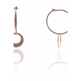 Söğütlü Silver SGTL5692 İçi Boş Halkalar Gümüş Küpe