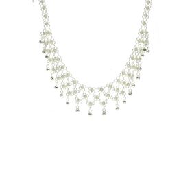 Söğütlü Silver SGTL6264 Üç Sıra Kişniş Kadın Kolye