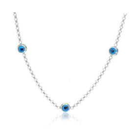 Söğütlü Silver SGTL6306 Nazar Boncuklu Kolye