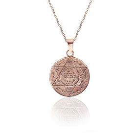 Söğütlü Silver SGTL7218 Hzsüleyman Mührü Kadın Kolye