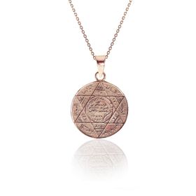 Söğütlü Silver SGTL7218 Hzsüleyman Mührü Kadın Kolye
