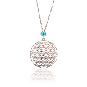Söğütlü Silver SGTL7959 Yaşam Çiçeği Kolye