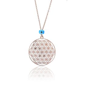 Söğütlü Silver SGTL7959 Yaşam Çiçeği Kolye