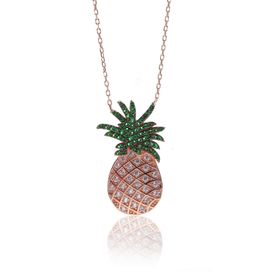Söğütlü Silver SGTL7963 Ananas Kolye