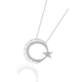Söğütlü Silver SGTL7984 Ayyıldız Kolye