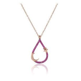 Söğütlü Silver SGTL7984 Ayyıldız Kolye