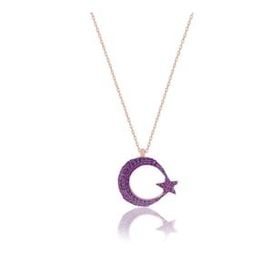 Söğütlü Silver SGTL7984 Ayyıldız Kolye