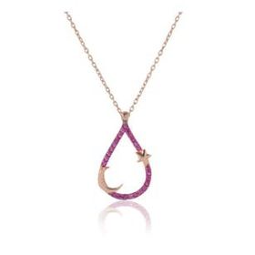 Söğütlü Silver SGTL7984 Ayyıldız Kolye