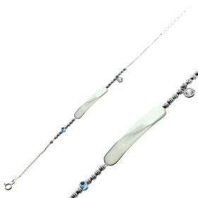 Söğütlü Silver SGTL8130 Dorica Rodyumlu Toplu Bileklik