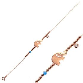 Söğütlü Silver SGTL8135 Dorica Rose Toplu Fil Kadın Bileklik