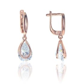 Söğütlü Silver SGTL8189 Geometrik Damla Kadın Küpe