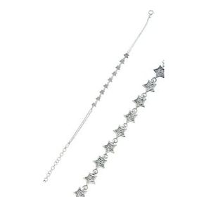 Söğütlü Silver SGTL8291 Yıldız Modeli Kadın Bileklik