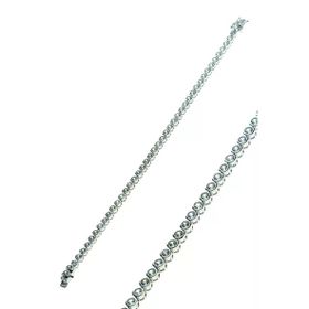 Söğütlü Silver SGTL8363 Zirkon Taşlı Sıvama Modeli Su Yolu Kadın Bileklik