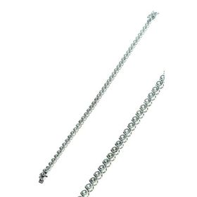 Söğütlü Silver SGTL8363 Zirkon Taşlı Sıvama Modeli Su Yolu Kadın Bileklik