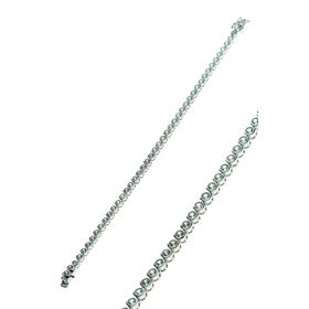 Söğütlü Silver SGTL8363 Zirkon Taşlı Sıvama Modeli Su Yolu Kadın Bileklik