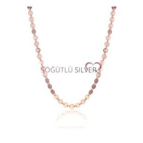 Söğütlü Silver SGTL8373 Pullu Kadın Kolye