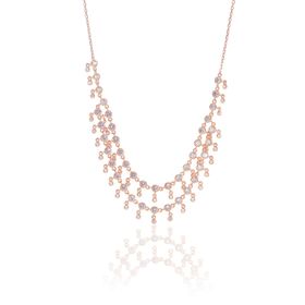 Söğütlü Silver SGTL8383 Çift Sıralı Sıvama Modeli Kadın Kolye