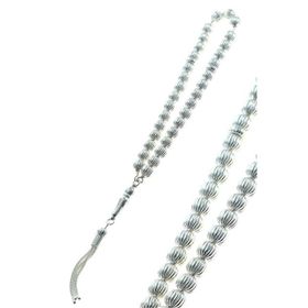 Söğütlü Silver SGTL8390 Erkek Karpuz Modeli Gümüş Tesbih