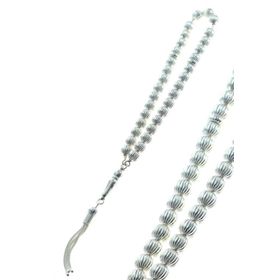 Söğütlü Silver SGTL8390 Erkek Karpuz Modeli Gümüş Tesbih