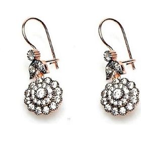 Söğütlü Silver SGTL8429 Elmas Montürlü Kadın Küpe