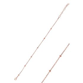 Söğütlü Silver SGTL8620 Rose İtalyan Top Toplu Gümüş Kadın Bileklik