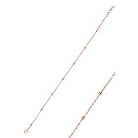 Söğütlü Silver SGTL8620 Rose İtalyan Top Toplu Gümüş Kadın Bileklik