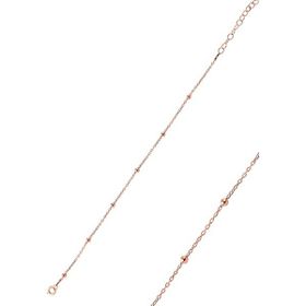 Söğütlü Silver SGTL8620 Rose İtalyan Top Toplu Gümüş Kadın Bileklik