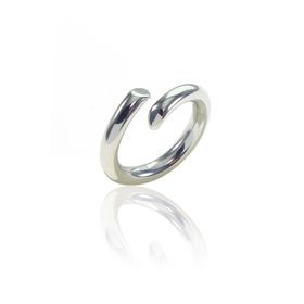 Söğütlü Silver SGTL9014 Rodajlı Ayarlamalı Şarnel Gümüş Yüzük