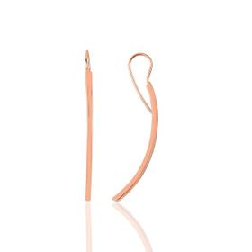 Söğütlü Silver SGTL9653ROSE Rose Uzun Çubuk Gümüş Küpe